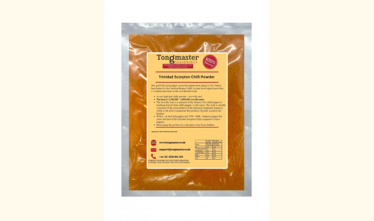 Trinidad Scorpion Dried Chilli Powder - Worlds 2nd Hottest Chilli Powder -1kg